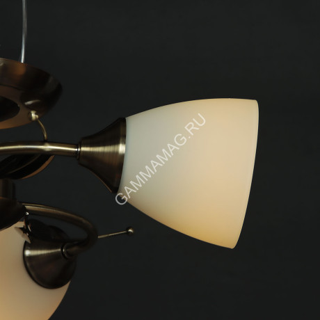 Люстра N2395/3 AB 3*40W E27 (h=850 d=600) S=12м2 VERNER LIGHTING *1