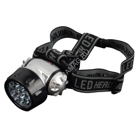 Фонарь налобный Navigator 19LED 4режима блист. NPT-H05-3AAA 94917 *1/25