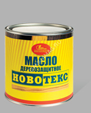 Масло деревозащитное "НОВОТЕКС" 0,75 л, красное дерево (Новбытхим) *1/6