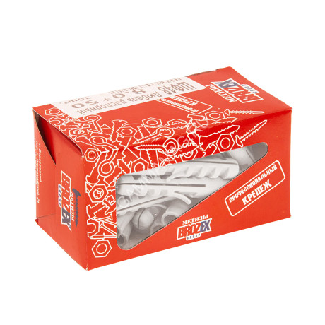 Дюбель распорный BROZEX 8,0*50 коробка (30шт) *10