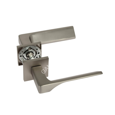 Ручка раздельная НИКЕЛЬ суперматовый H-30122-A-NISM Slim Code Deco *1/18