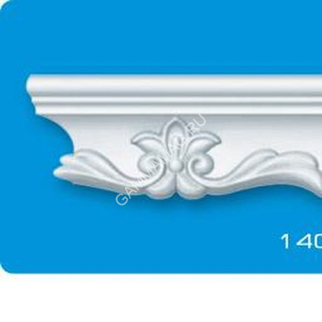 Плинтус потолочный 14015 1,3м 35*50 (подходит для натяжного потолка) ЛАГОМ *50