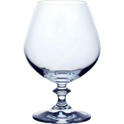 Набор бокалов стекло "BOHEMIA" "Анжела" 400мл 6шт д/бренди 40600/400 "KRYSTALEX" *1/8