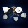 Люстра N2395/5 AB 5*40W E27 (h=200 d=540) VERNER LIGHTING *1