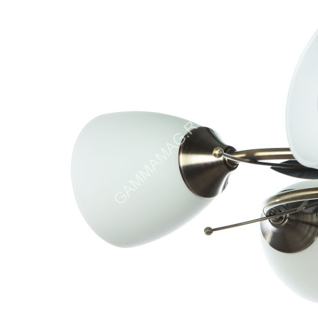 Люстра N2395/5 AB 5*40W E27 (h=200 d=540) VERNER LIGHTING *1