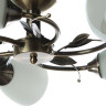 Люстра N2395/5 AB 5*40W E27 (h=200 d=540) VERNER LIGHTING *1