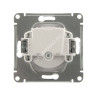 Механизм розетки "ATLAS DESIGN" 1-м белый без заземления 16А SchE ATN000141 *20/160