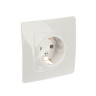 Розетка "BLANCA" СП 1-мест. белый з/к 16А 250В BLNRS001011 *10/60
