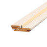 Коробка ПВХ телескопическая КЕДР СВЕТЛЫЙ 80*2050мм с УПЛОТНИТЕЛЕМ BROZEX-WOOD *2