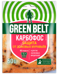 Средство от насекомых-вредителей Карбофос 60г Грин Бэлт *10/100