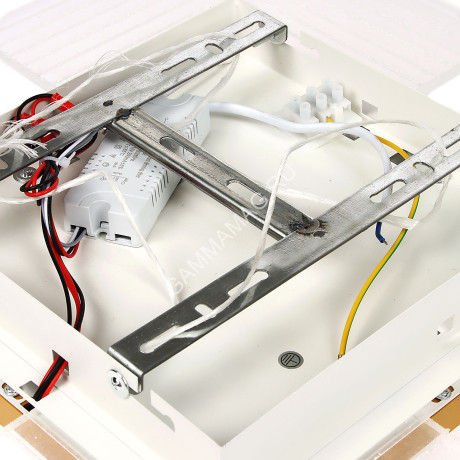 Светильник светодиодный акриловый 400мм 80W H2062 40W*2 white с пультом *1