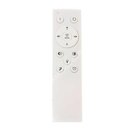 Светильник светодиодный акриловый 400мм 80W H2062 40W*2 white с пультом *1