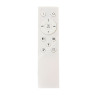Светильник светодиодный акриловый 400мм 80W H2062 40W*2 white с пультом *1