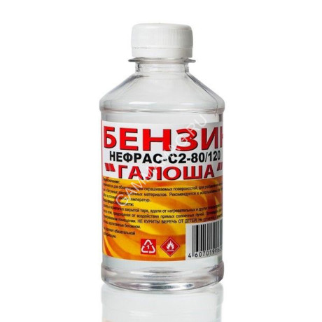 Бензин "Галоша" (нефрас С2-80/120) 0,5л/0,35 кг (Вершина) *20/1200