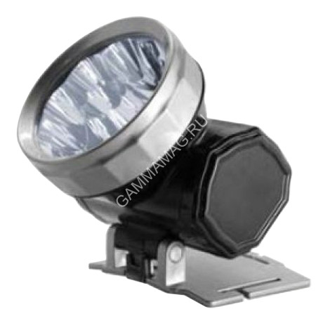 Фонарь налобный Космос 140 лм (ак.300мА.ч) 10Led AccuH10LED *1/12/96
