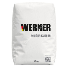 Клей для плитки Weiber Kleber БЕЛЫЙ 25кг WERNER *1/56
