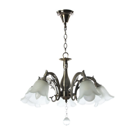 Люстра N2609/5 AB 5*40W E27 (h=700 d=530) VERNER LIGHTING *1