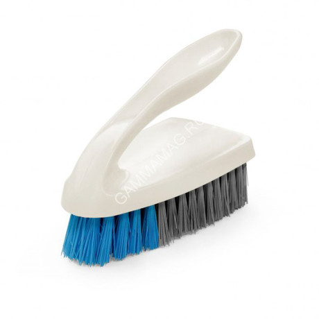Щетка хозяйственная с ручкой "утюг" "AKOR EXTRA-clean" 13,5х9,2х6,3см (арт.600-241) ("Акор") *1/60