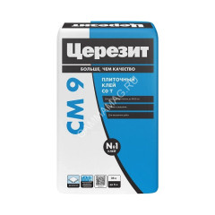 Клей для плитки СМ 9 PLUS 25кг Церезит *1/48