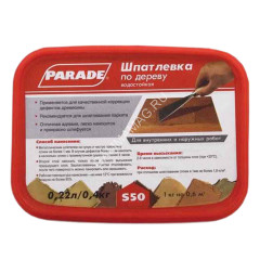 Шпатлевка по дереву орех 0,4 кг PARADE S50 *8/1440