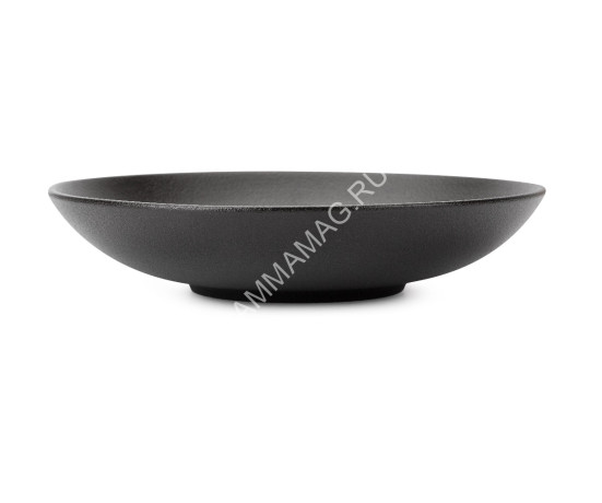Тарелка фарфор. Domenik "Rock Black" глубокая d20см DM8021 *6/24
