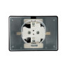 Розетка "BLANCA" СП 2-мест. антрацит з/к з/ш крышка IP44 16А 250В BLNRS441126 *1/5/10