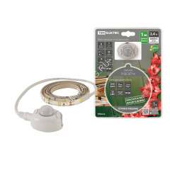 Лента светодиодная 1м 6,0К 2,4Вт/м IP20 SMD2835 аккумулятор д/движ д/освещ SQ0331-0501 TDM *1/45