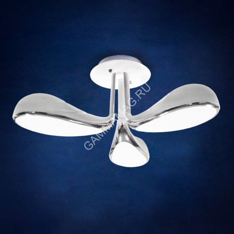 Люстра 8510-3 15W white 500 мм 3 реж., пульт S=10м2 VERNER LIGHTING *1