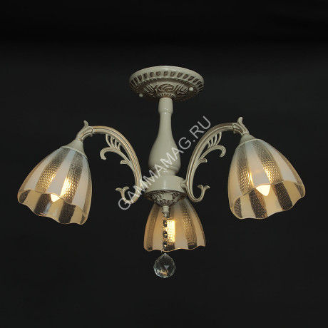 Люстра N2610/3 3*40W E27 (d=530; h=400) S=10м2 VERNER LIGHTING *1