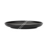 Тарелка фарфор. Domenik "Rock Black" мелкая d21см DM8022 *6/24