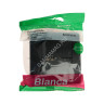 Выключатель "BLANCA" СП 2кл. антрацит с подсветкой 10А 250В BLNVS010516 *10/20