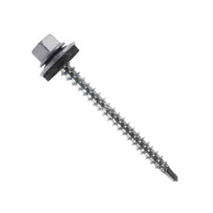 Саморезы кровельные BROZEX 4,8*60 цинк (2000шт) промтара к *1