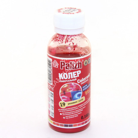 Колер паста розовый №19 0,1 л Palizh *6/108