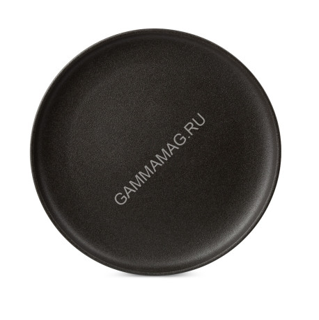 Тарелка фарфор. Domenik "Rock Black" мелкая d26см DM8020 *6/24