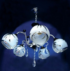 Люстра К0895/5 Фантазия 5*60W E27 (h=560, ф=540) VERNER LIGHTING *1