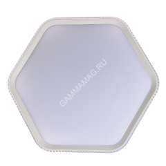 Светильник светодиодный акриловый 420мм 60W 9029 30W*2 white 3 реж., с пультом S=22м2 VERNER LIGHTING *1/10