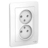Розетка "BLANCA" СП 2-мест. белый 16А 250В BLNRS000021 *6/36
