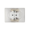 Розетка "BLANCA" СП 2-мест. белый 16А 250В BLNRS000021 *6/36