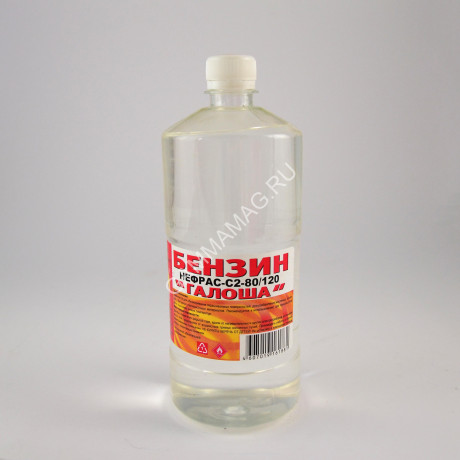 Бензин Галоша (нефрас С2-80/120) 1 л/0,7 кг Вершина *12/648 (аналог ЕЕ21)