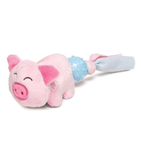 Игрушка (Triol) MINI DOGS Хрюшка мягкая для собак, 90/160мм