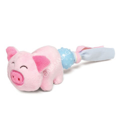 Игрушка (Triol) MINI DOGS Хрюшка мягкая для собак, 90/160мм