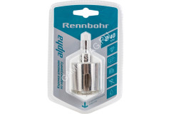 Коронка по керамограниту 40мм алмазная центрирующее сверло (676240) Rennbohr *1/5/60
