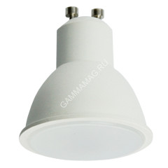 Лампа светодиодная 8,0W-220 GU10 рефлектор 2.8K матовая Ecola 57x50 G1LW80ELC *10/100