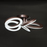 Люстра 8592-5 12W coffe 650 мм 3 реж., пульт S=15м2 VERNER LIGHTING *1