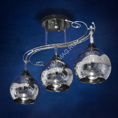 Люстра N3675/3 3*40W E27 220V (l-660;w-390;h-240) VERNER LIGHTING *1