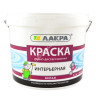 Краска акриловая для стен и потолков 6,5 кг Лакра Белоснежная интерьерная *1/72