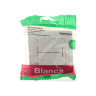 Выключатель "BLANCA" СП 2кл. белый с подсветкой 10А 250В BLNVS010511 *10/60