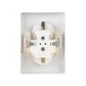 Розетка "BLANCA" СП 2-мест. белый з/к 16А 250В BLNRS001021 *6/36