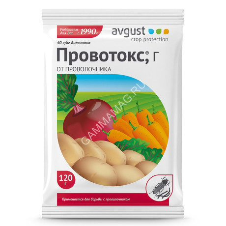 Средство от проволочника ПРОВОТОКС 120г (Август) *10/75