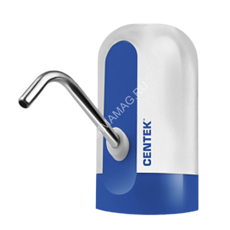 Помпа на бутыль электрич. Centek СТ-3000 белый 1,2л/мин., 5Вт, насос, USB зарядка *1/24 *
